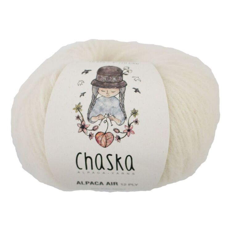 Chaska Alpaca air 12 ply yarn