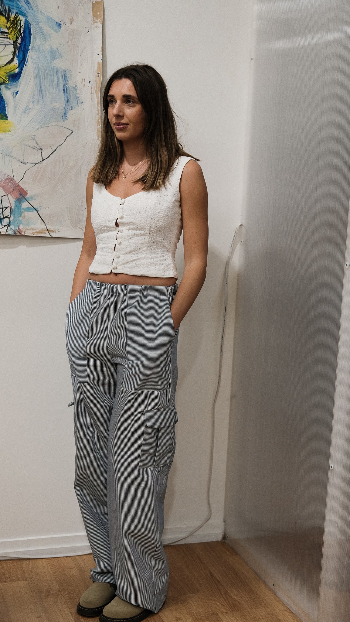 Cargo Pants - Stripe