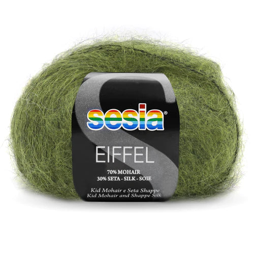 sesia eiffel 12ply silk and mohair yarn