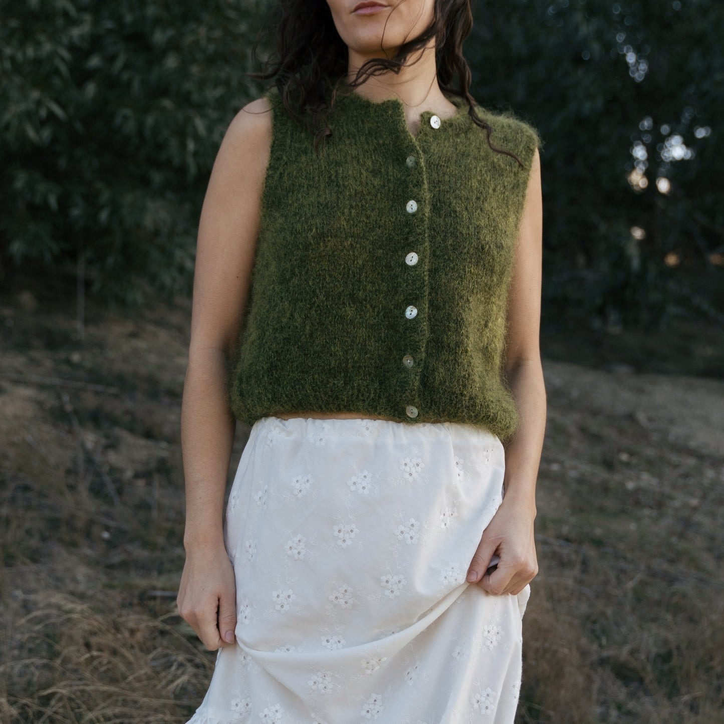 button up vest knitting pattern