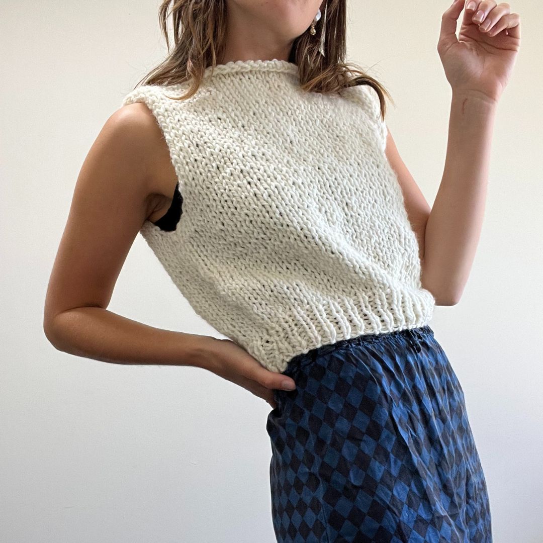 Boatneck Vest