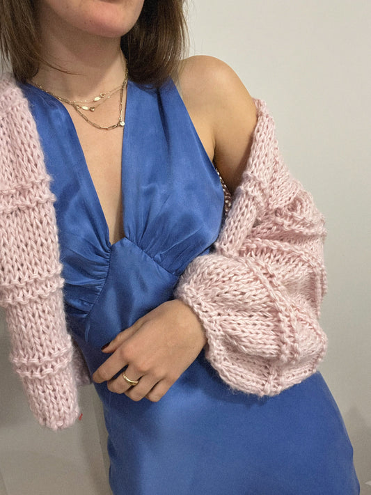 Bumpy Cardigan Knitting Pattern