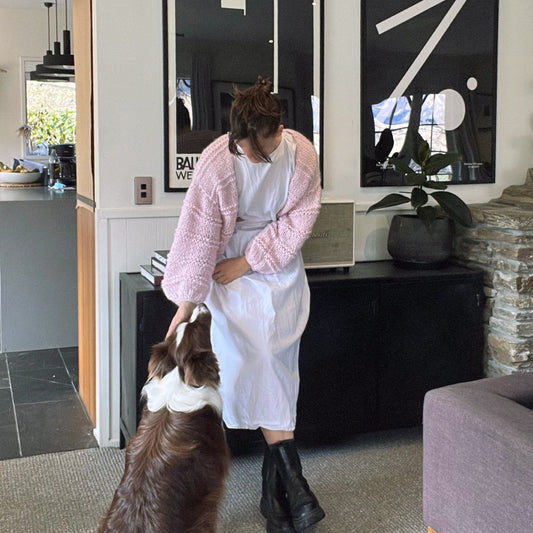 Bumpy Cardigan Knitting Pattern