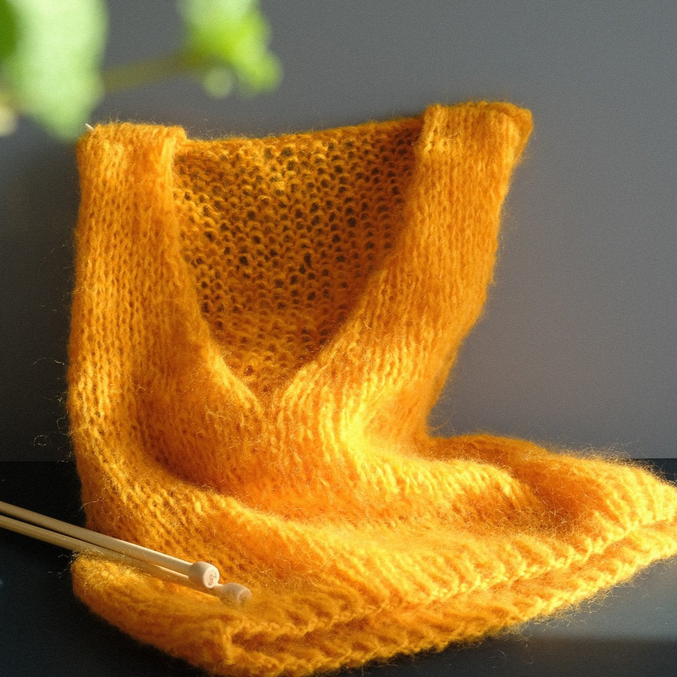 v-neck vest knitting pattern