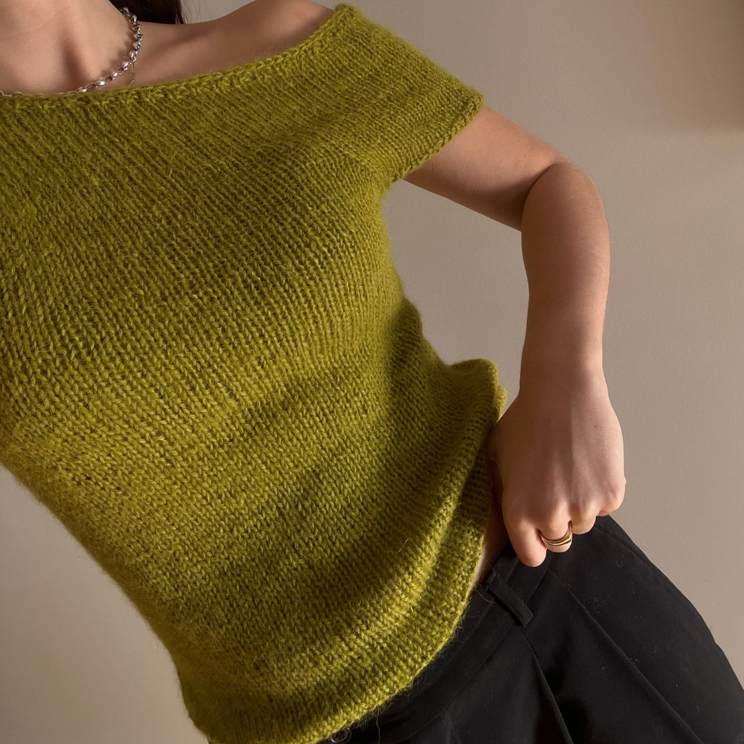 Off The Shoulder Top Knitting Pattern