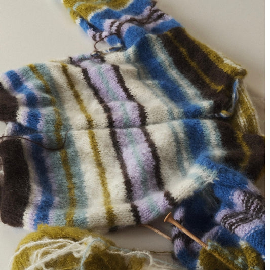Candy Stripe Cardigan Pattern