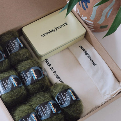 Button Up Vest Knitting Kit