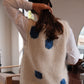 Polka Dot Vest Knitting Pattern