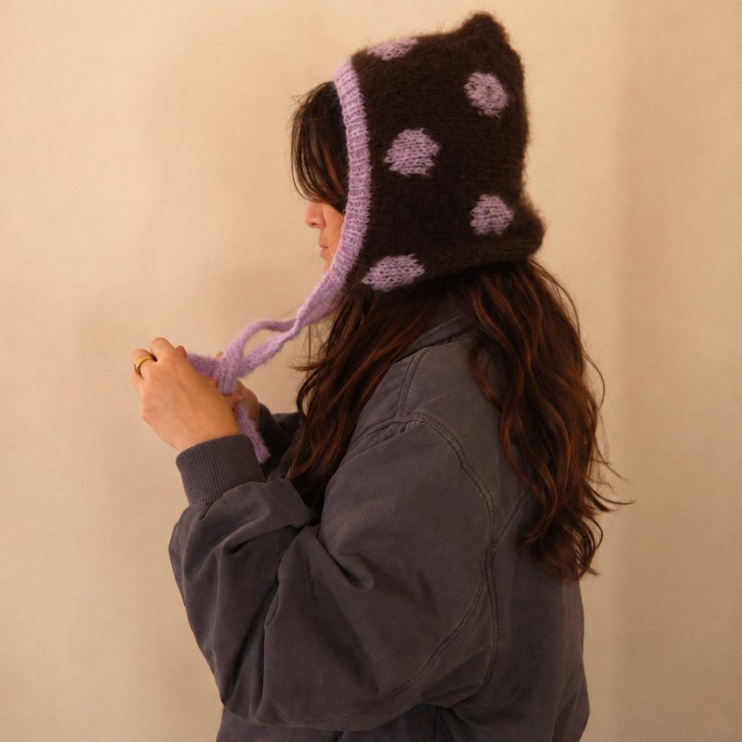 Polka Dot Bonnet Pattern