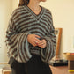 Jumbo V-Neck Sweater Pattern