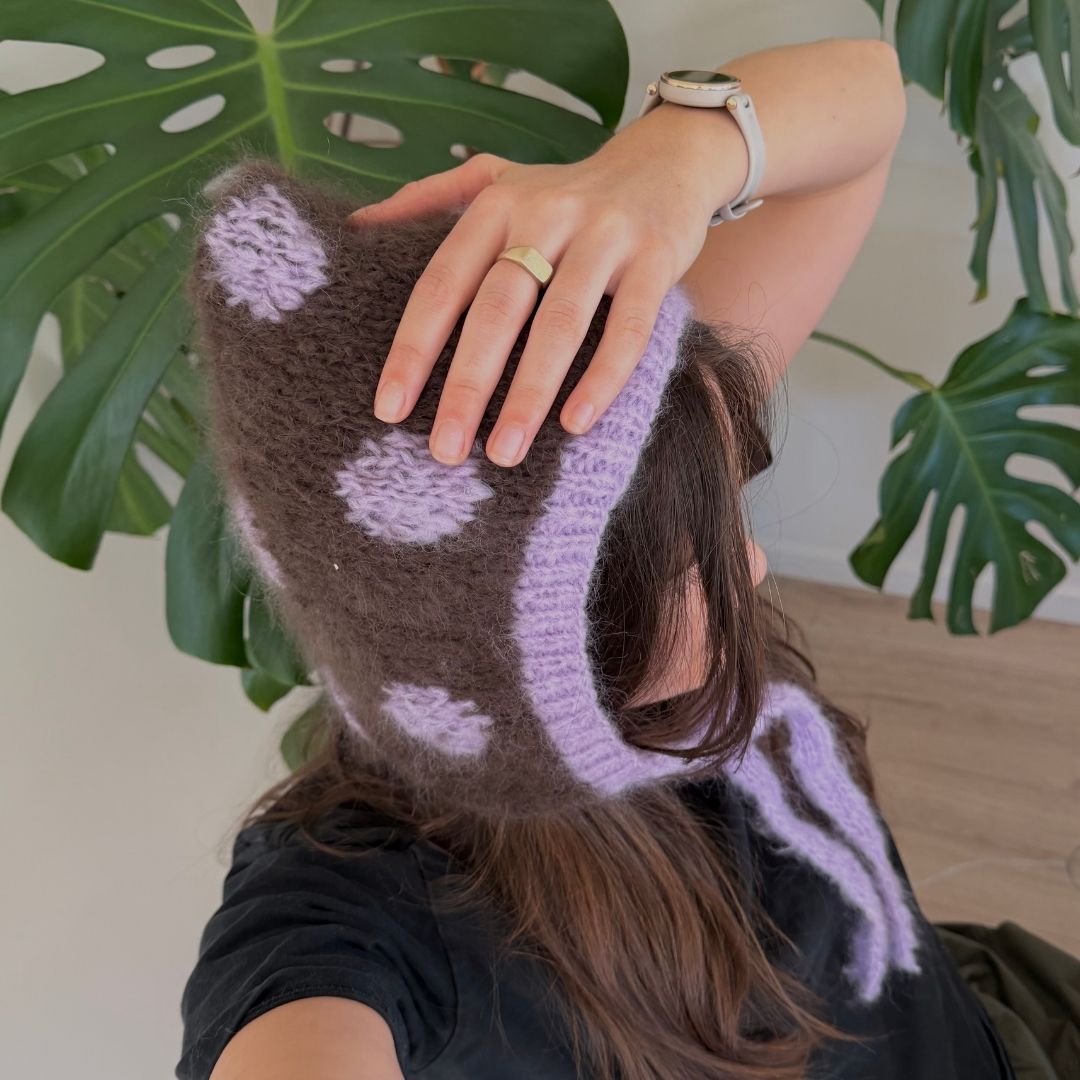 Polka Dot Bonnet Pattern