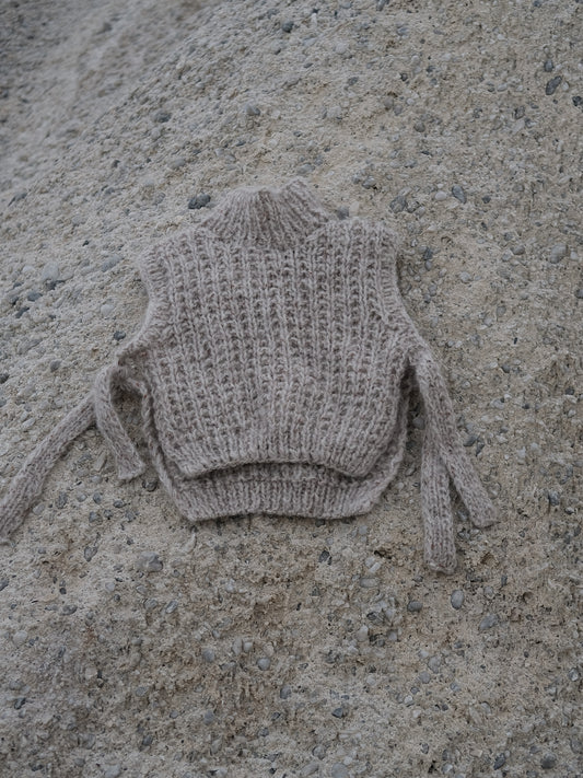 Apron Vest Knitting Pattern