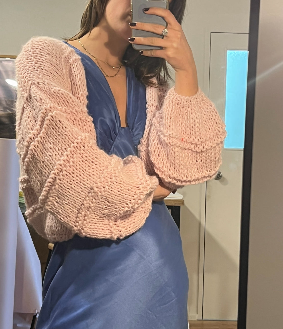 Bumpy Cardigan Knitting Pattern