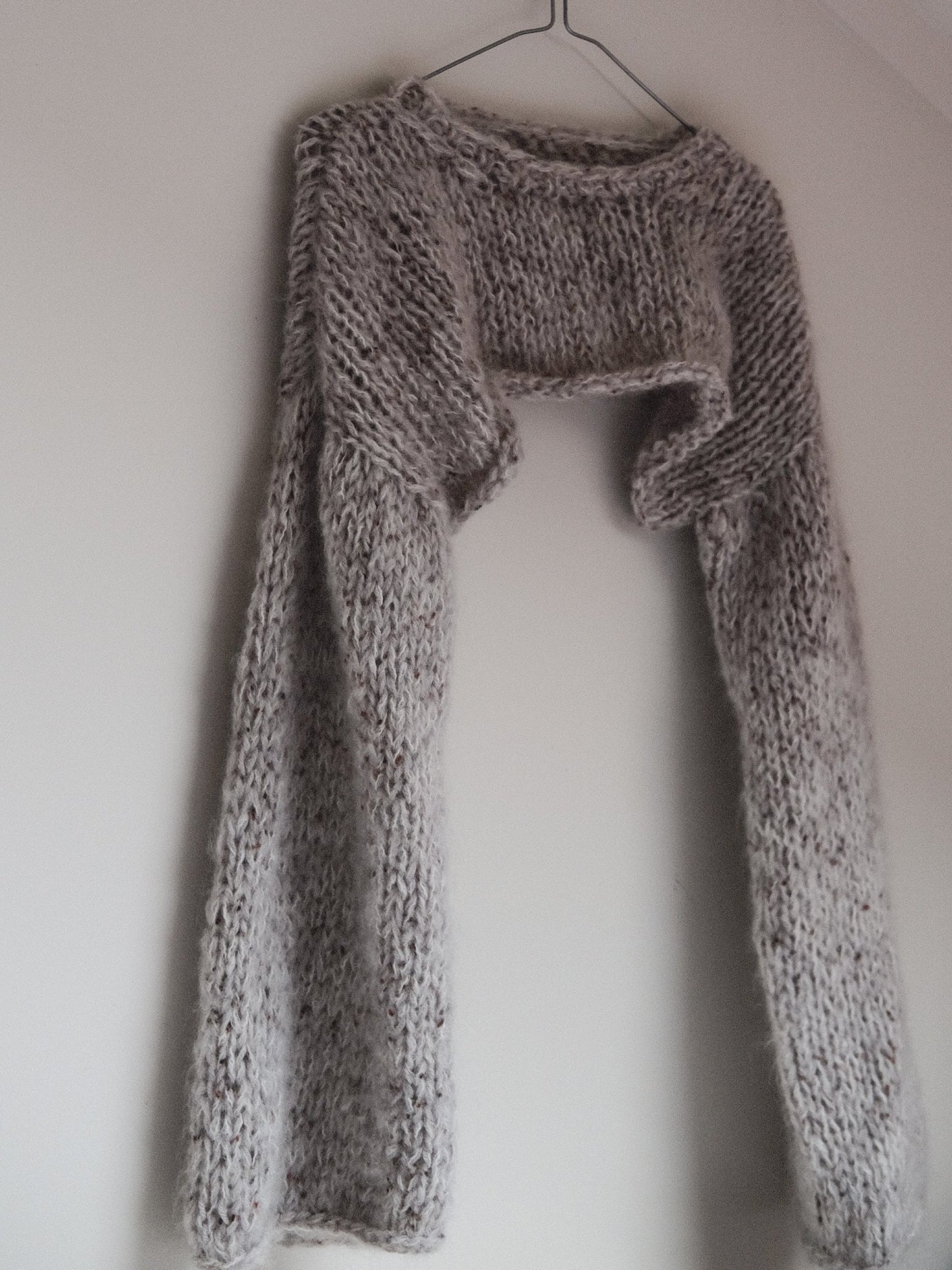 long sleeve shrug top, bolero knit top, sleeve pattern, bolero pattern, bolero knitting pattern, long sleeve shrug crop top, shrug knit, crop sweater pattern