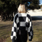 Checkered Sweater Knitting Kit
