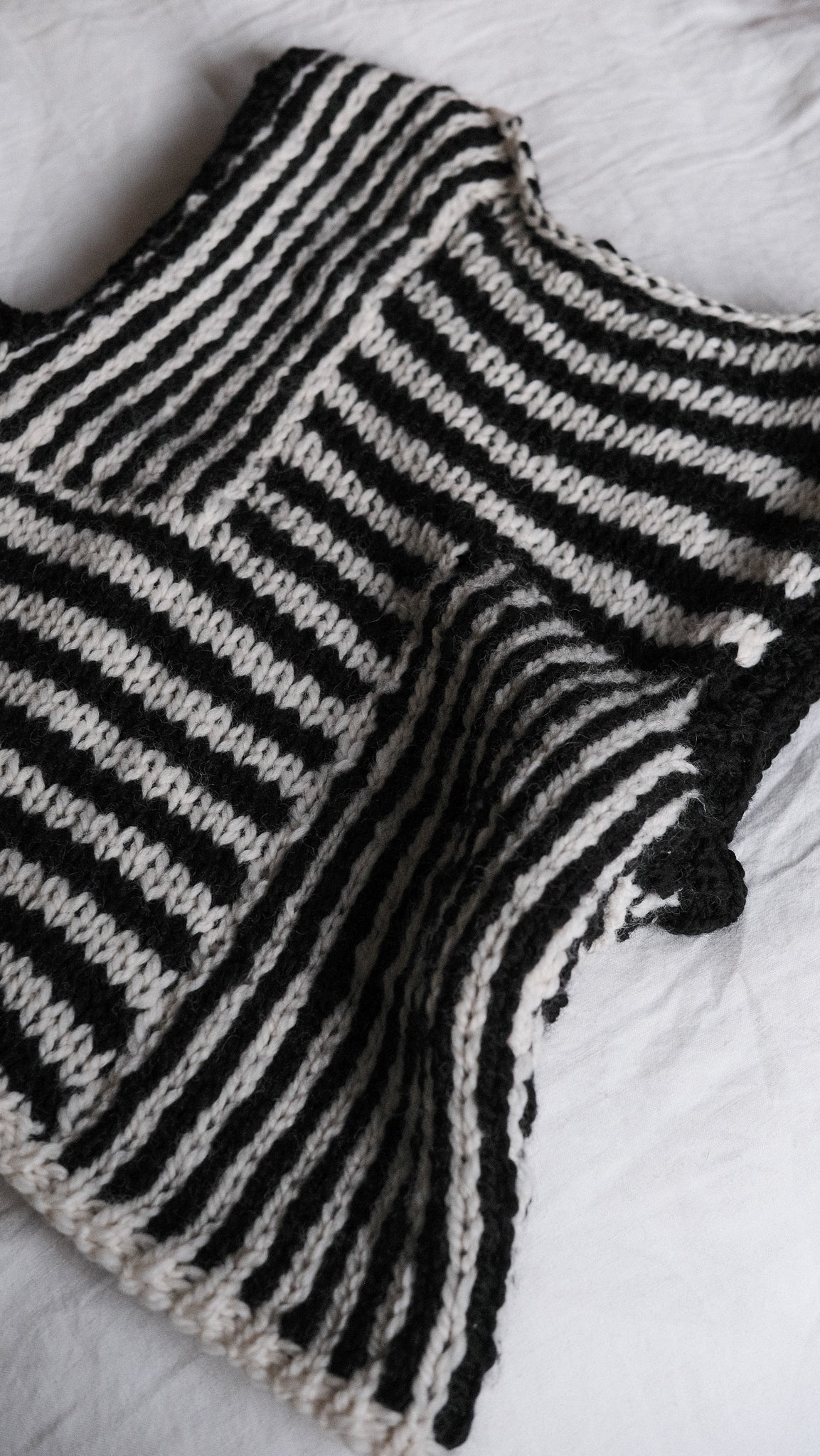 Static Vest Knitting Pattern Only