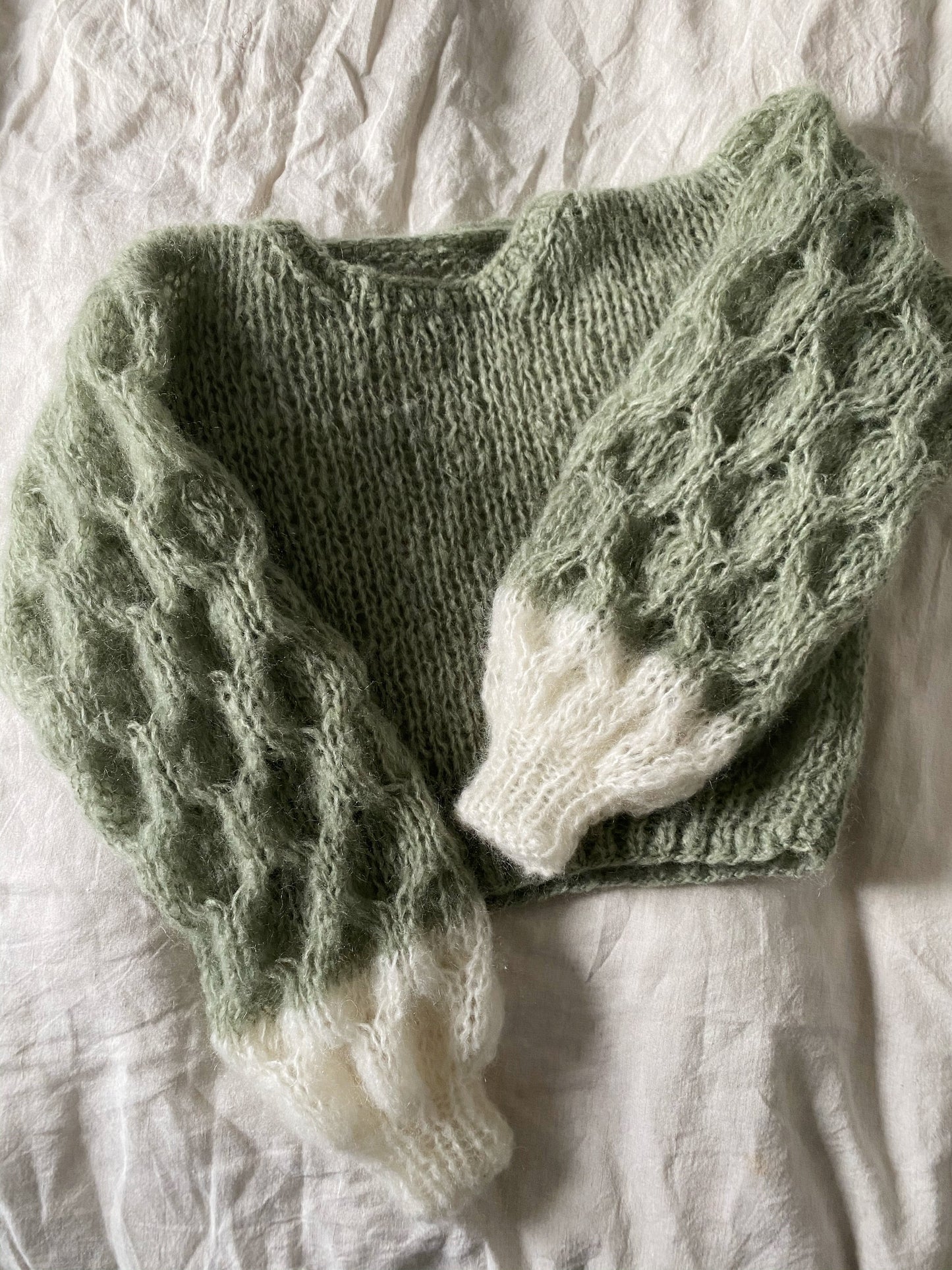 Honeycomb Sweater Knitting Kit