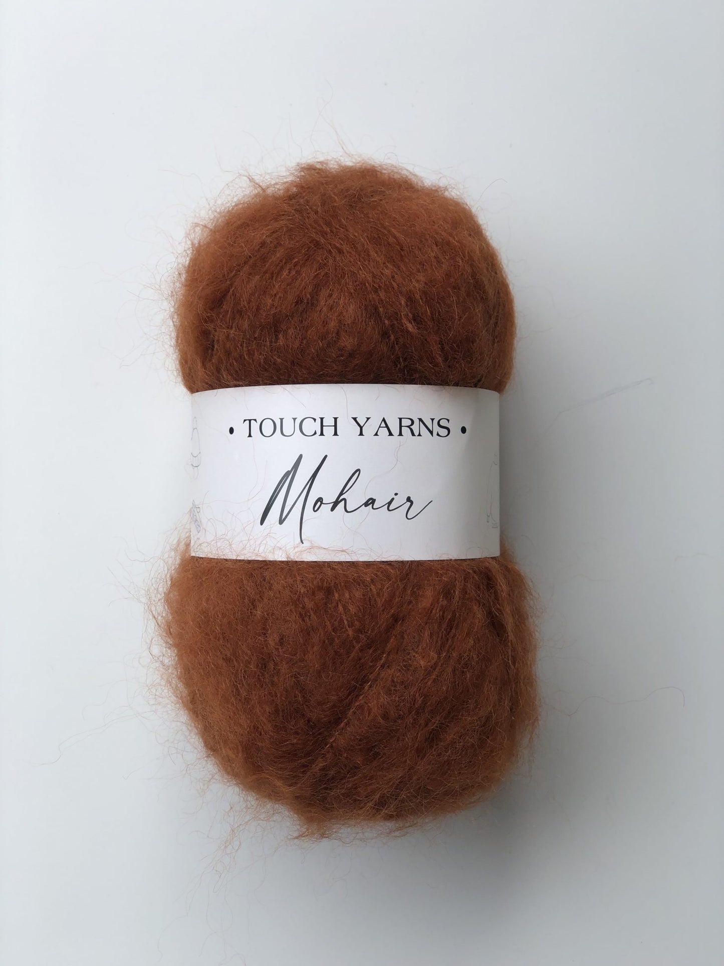 Touch Yarns 12 Ply Brushed Mohair